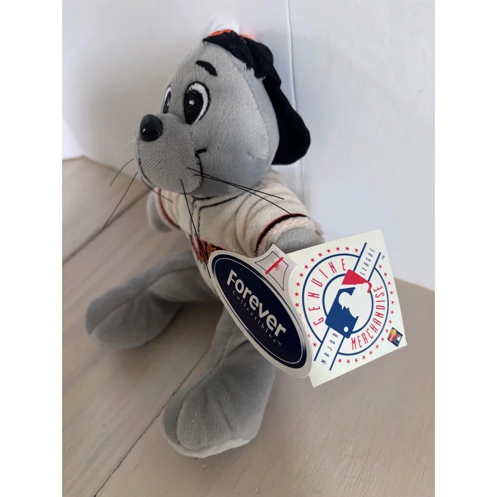San Francisco Giants Lou Seal Plush MLB Forever Collectibles Bean Bag Mascot NEW